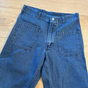NEW Vintage Seafarer Dungarees Seagoing Uniform Crop Men’s Jean Size 28